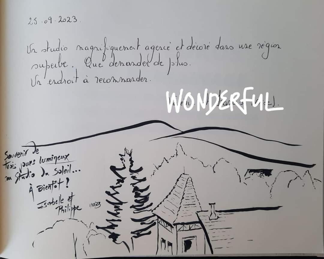 Studio Soleil Au Hohwald Exteriör bild